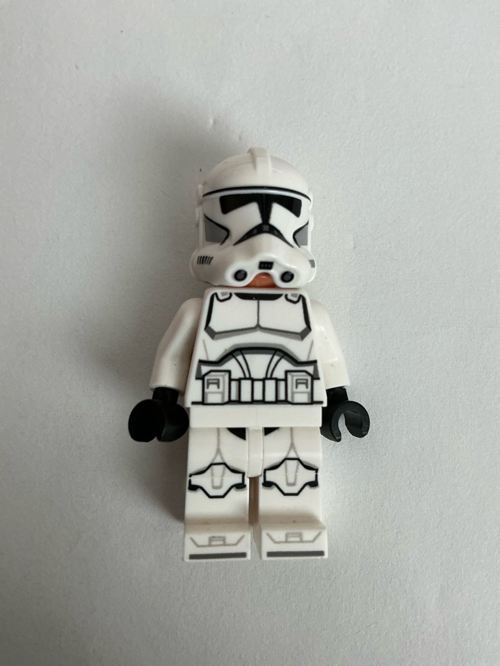 LEGO Star Wars Phase 2 Clone Trooper Minifigure Plain White Grunt sw1319 75372